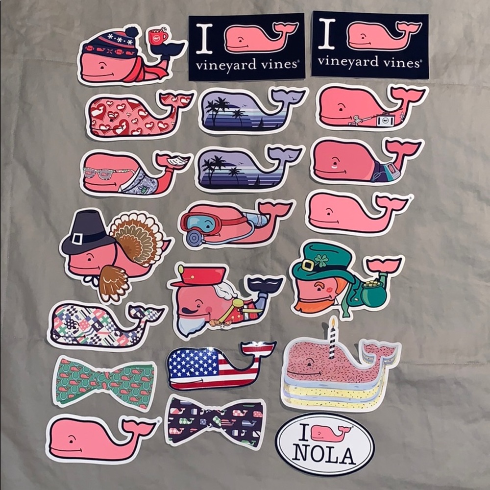 Vineyard Vines stickers